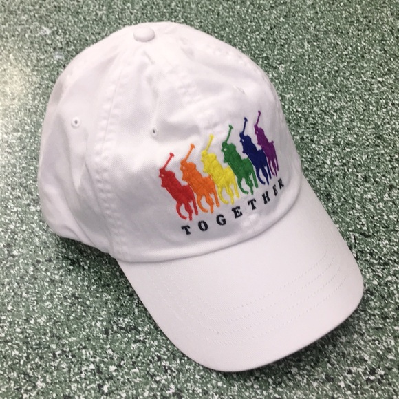 Polo Ralph Lauren Pride White Chino Adjustable Cap - Picture 6 of 15